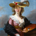 VIGEE LEBRUN Self Portrait in a Straw Hat 1782